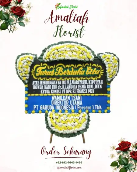 Papan Bunga Duka Sawangargo